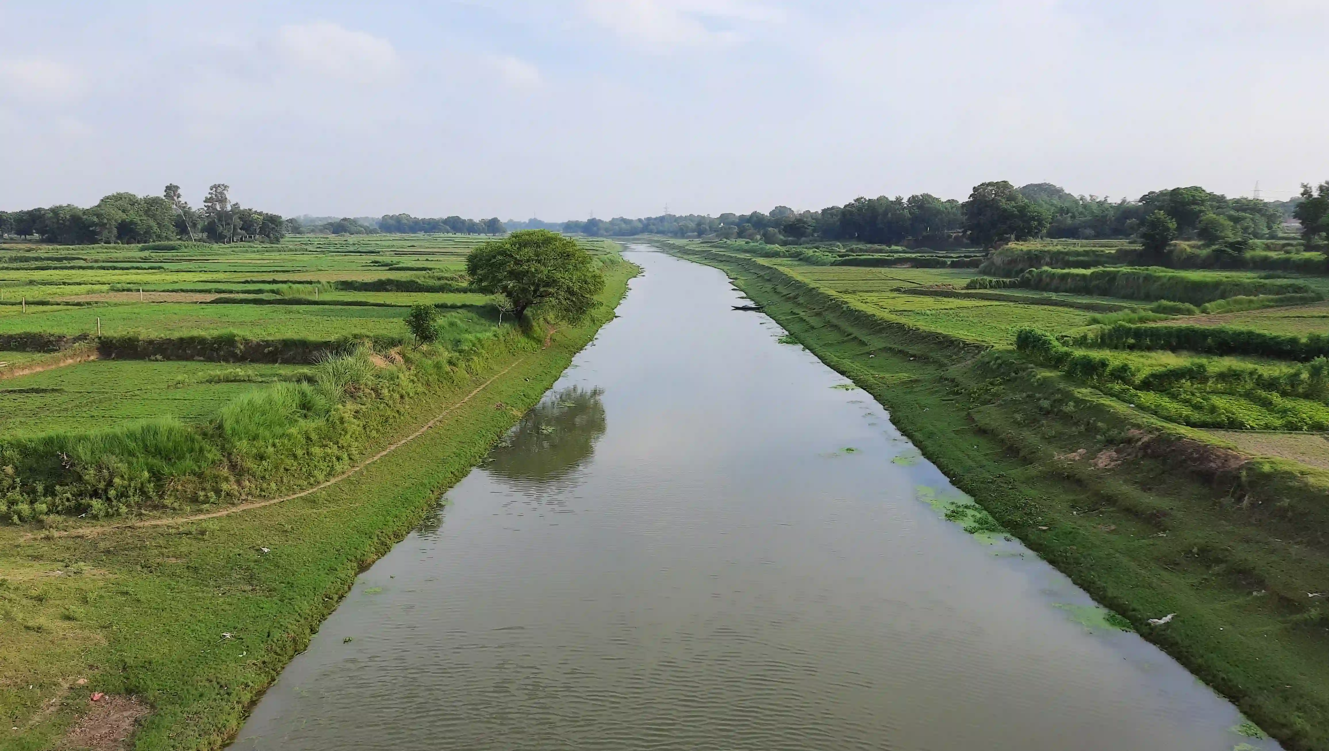 Varuna River In varanasi